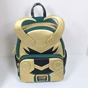 Loungefly Marvel Loki Mini Backpack Nwt